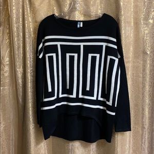 Dressy patterned sweater